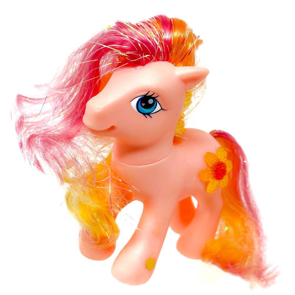 My Little Pony Sunny Sparkle G3 2005 MLP Vintage Crystal Princess Sunflower Mark